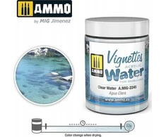 AMMO by MIG Jimenez AMMO MIG akrilinis skaidrus vanduo dioramoms, 100 ml
