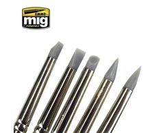 AMMO by MIG Jimenez AMMO MIG guminiais antgaliais teptukų rinkinys modeliavimui 7606