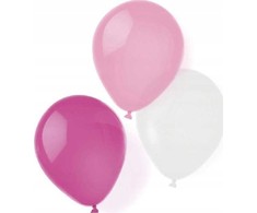 AMSCAN 8 Balonów lateksowych Hot Rožinė 25,4cm / 10'' 8szt 9904896