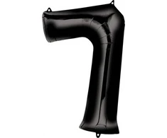 AMSCAN Balon foliowy cyfra 7 - 88 cm - 1 vnt. universalus