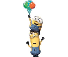 AMSCAN Balon foliowy Minionki - 154 cm - 1 vnt. universalus