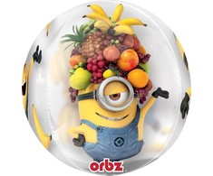 AMSCAN Balon foliowy Minionki - 40 cm - 1 vnt. universalus