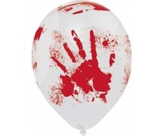 Boland Traciks AMSCAN Balony lateksowe Krwawa dłoń - 28 cm - 6 vnt. universalus