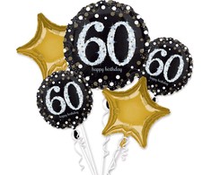 AMSCAN Folinių balionų puokštė „Suk 60“