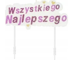 AMSCAN numerio žvakė 8 m, blizgi 9904383