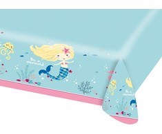 AMSCAN Mermaid gimtadienio staltiesė - 1 vnt. universalus