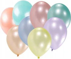 AMSCAN Perlamutriniai latekso balionai 25,4 cm / 10'' 8 vnt. 6415