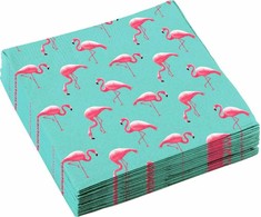 Boland Traciks AMSCAN Serwetki Flamingi - 33 cm - 20 vnt. universalus