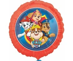 AMSCAN standartinis folijos balionas "Paw Patrol 2018" 43cm S60, supakuotas 3910801