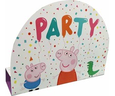 AMSCAN Vaikų gimtadienio kvietimai Peppa Pig
