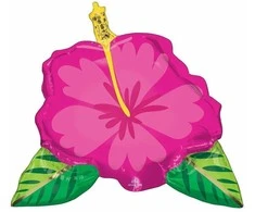 Anagram Gražus tropinis hibisko folijos balionas 63x68cm