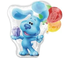 Anagram XL Mėlyna's Clues helio folijos balionas