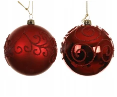 ROSA Christmas Tree toy Decoris 024876. red. polystyrene