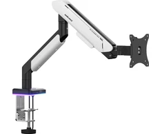 AndaSeat Anda Seat Stealth II PRO RGB 17"-42" reguliuojamas besisukantis monitoriaus laikiklis, baltas
