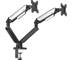 AndaSeat Metalinis laikiklis dviem monitoriams Anda Seat Stealth II Duo 17”-32” juodas ir baltas