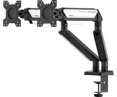 AndaSeat Metalinis laikiklis dviem monitoriams Anda Seat Stealth II Duo 17”-32” juodas ir baltas