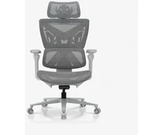 Žaidimų kėdė AndaSeat X-Air Pro XL, Pilka su melsvos-rožinės spalvos akcentais