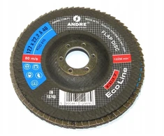 ANDRE ŠLIFAVIMO DISKAS ŽIEDLAPINIS 125mm P60 ECO LINE IV VERSIJA
