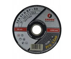 ANDRE PJOVIMO DISKAS METALUI 125 x 1,0mm ALUMINIUM PRO LINE 56A60RBF