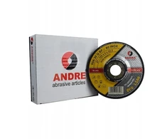 ANDRE ŠLIFAVIMO DISKAS METALUI 125 x 6,0mm INOX PRO LINE 95A30QBF