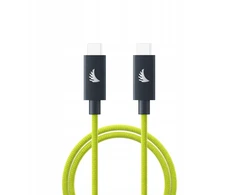 Angelbird Technologies USB Kabelis - Angelbird USB-C 4.0 Solid Flex Cable (40 Gb/s, 240W, 8K, Juoda)