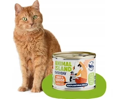 Drėgnas Kačių Maistas - Animal Island Kasdienis Kalakutienos 200g
