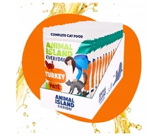 ANIMAL ISLAND Everyday kalakutiena pate - wet cat food - 100g