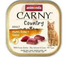 Animoda Drėgnas Kačių Maistas - ANIMONDA Carny Country Vištiena, Antis + Žąsis 100 g