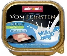 Animoda ANIMONDA Vom Feinsten Pieneliai suaugusiems su kalakutiene ir pienišku įdaru - Šlapias kačių maistas - 100g