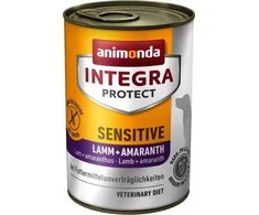 Animonda Integra Sensitive šunų konservai su ėriena ir burnočiu 400g