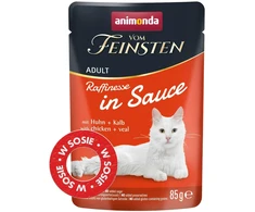 Animoda Maisto produktai - ANIMONDA Vom Feinsten vištiena su veršiena šlapias maistas 85g