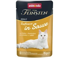 Animoda Maisto produktai - ANIMONDA Vom Feinsten Raffinesse vištiena with triušiena 85g