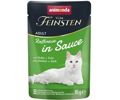 Animoda Maisto produktai - ANIMONDA Vom Feinsten Raffinesse vištiena with antiena Wet Food 85g