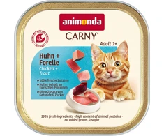 Animoda ANIMONDA CARNY karma katei Kurczak,pstrąg 85g