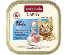 Animoda ANIMONDA CARNY karma katei vištiena,dorsz 85g