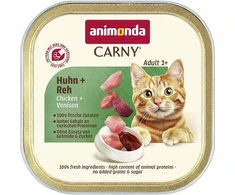 Animoda ANIMONDA CARNY karma katei vištiena,dziczyzna 85g