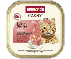 Animoda ANIMONDA CARNY karma katei vištiena,krewetki 85g
