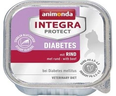 Animoda Animonda Integra Diabetes 100 g konservuotas pašaras katėms su jautiena