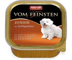 Animoda ANIMONDA Vom Feinsten Junior paukštiena liver - wet dog food - 150g