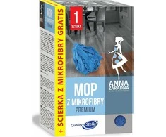Anna Zaradna ANNA ZARADNA mikropluošto šluostė + nemokama mikropluošto šluostė
