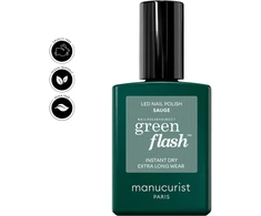Anny Manucurist Žalias Flash Nagų lakas lakier do paznokci Sauge 15ml