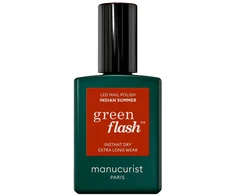 Anny Manucurist Žalias blyksnis nagų lakas „Indian Summer“, 15 ml