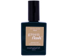 Anny Manucurist Žalias Flash Nagų lakas lakier do paznokci Gold 15ml