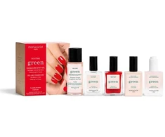 Manucurist Routine Žalias™ Manicure System komplektas upominkowy do manicure Poppy Raudona