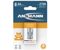Ansmann Akumuliatoriai NiMH AA/HR6 2700mAh 1.2V - 2 vnt. (1312-0037)