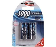 Ansmann Baterija AAA / R03 1000mAh 4 vnt.