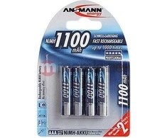Ansmann Baterija AAA / R03 1100mAh 4 vnt.