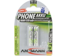 Ansmann telefono baterija AAA / R03 550mAh 2 vnt.