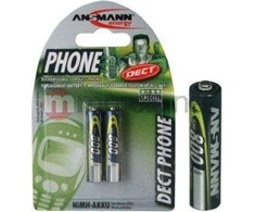 Ansmann Telefono baterija AAA / R03 800mAh 2 vnt.