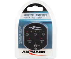 Ansmann Ansmann Coin cell tester, CR1620, Alkaline, Lithium, Juodas